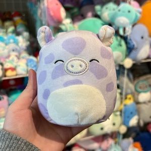 Squishmallows Pammy the Purple Easter Pig 4" Mystery Capsule Stuffed Plush